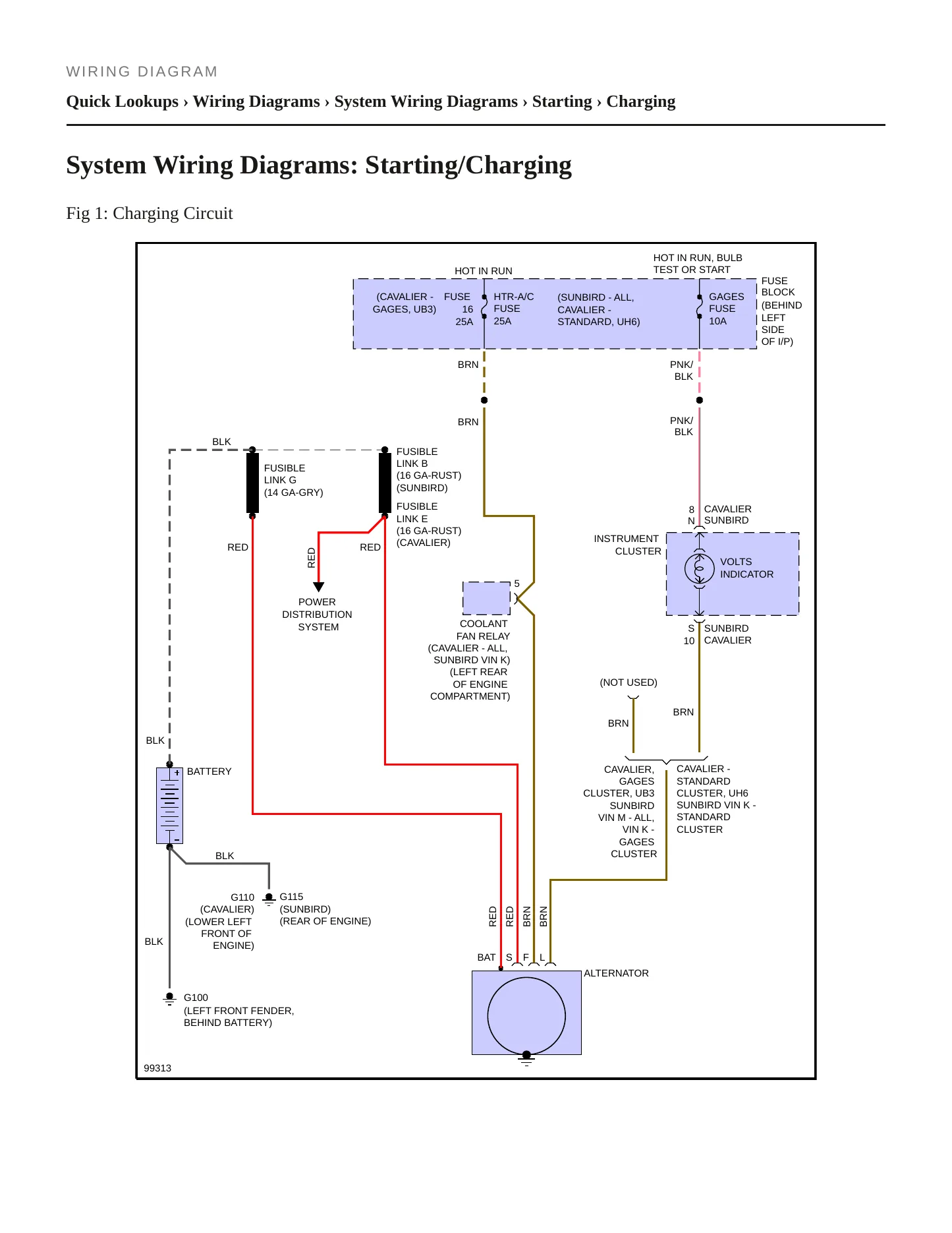 1990 Pontiac Sunbird Service and Repair Manual preview page 7