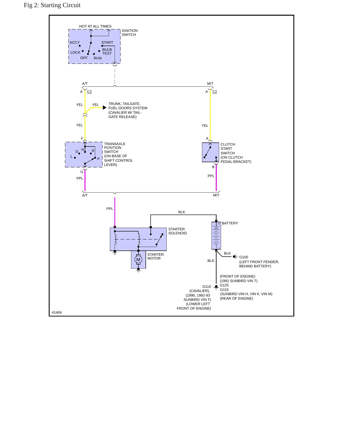 1993 Pontiac Sunbird Service and Repair Manual preview page 9