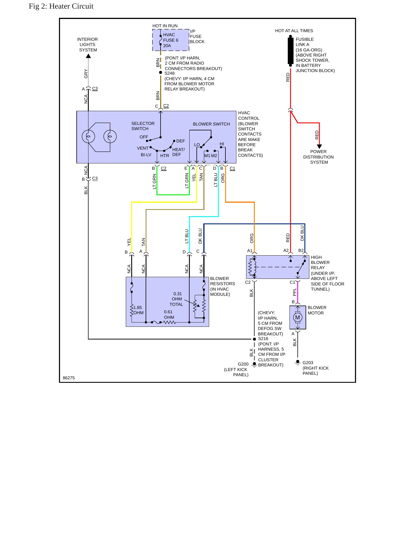 1997 Pontiac Firebird Service and Repair Manual preview page 7