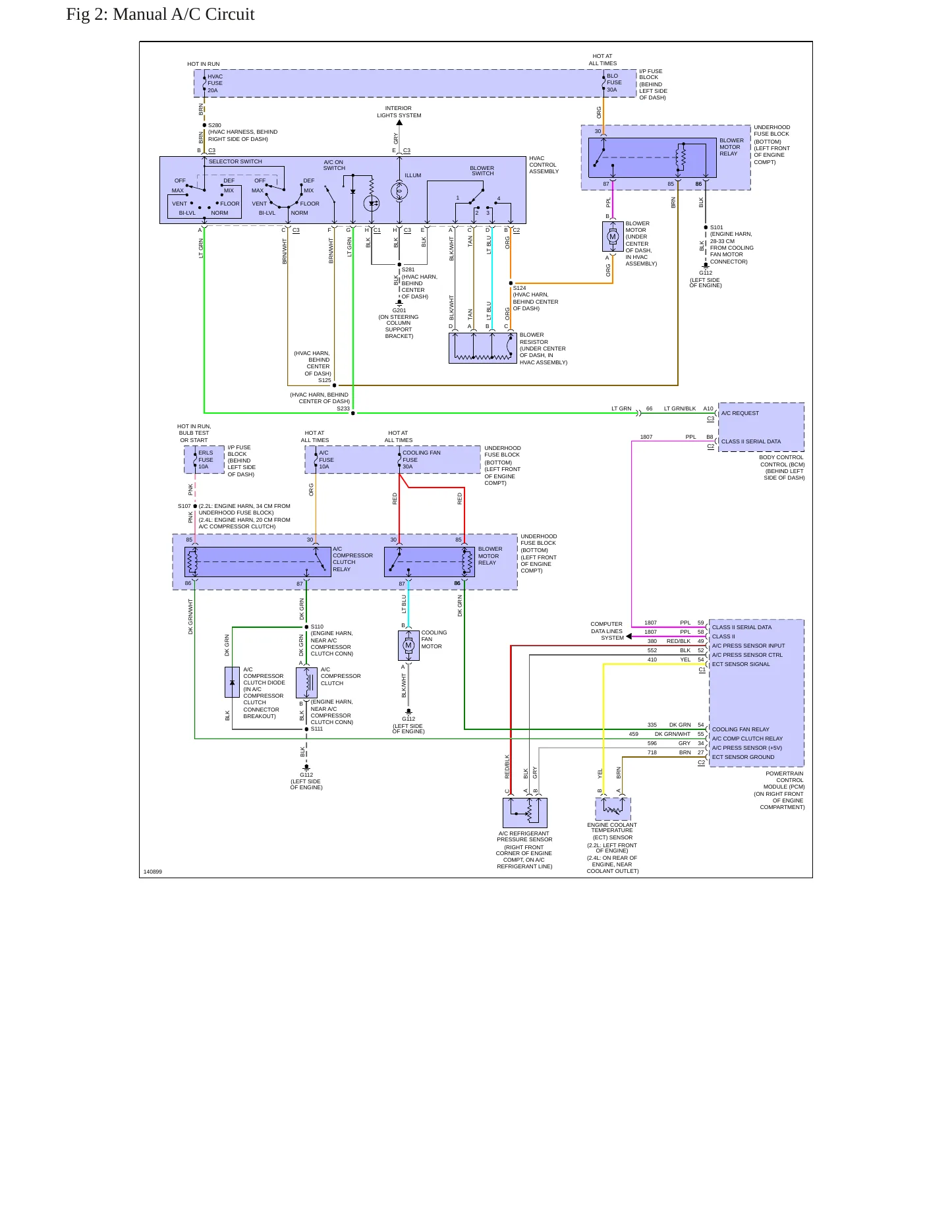 2001 Pontiac Sunfire Service and Repair Manual preview page 9