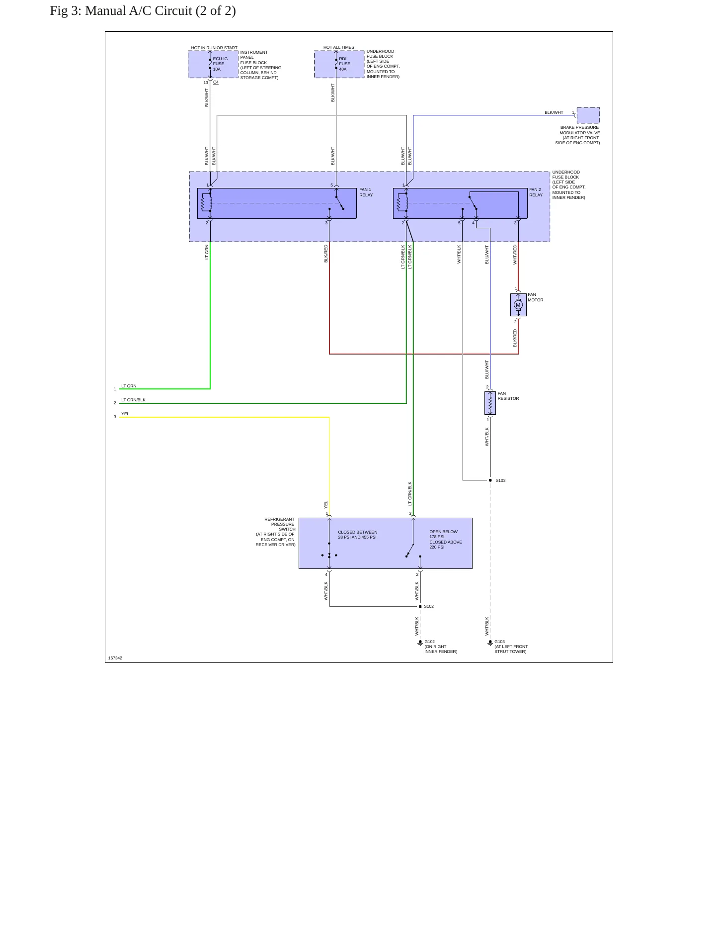 2003 Pontiac Vibe Service and Repair Manual preview page 7