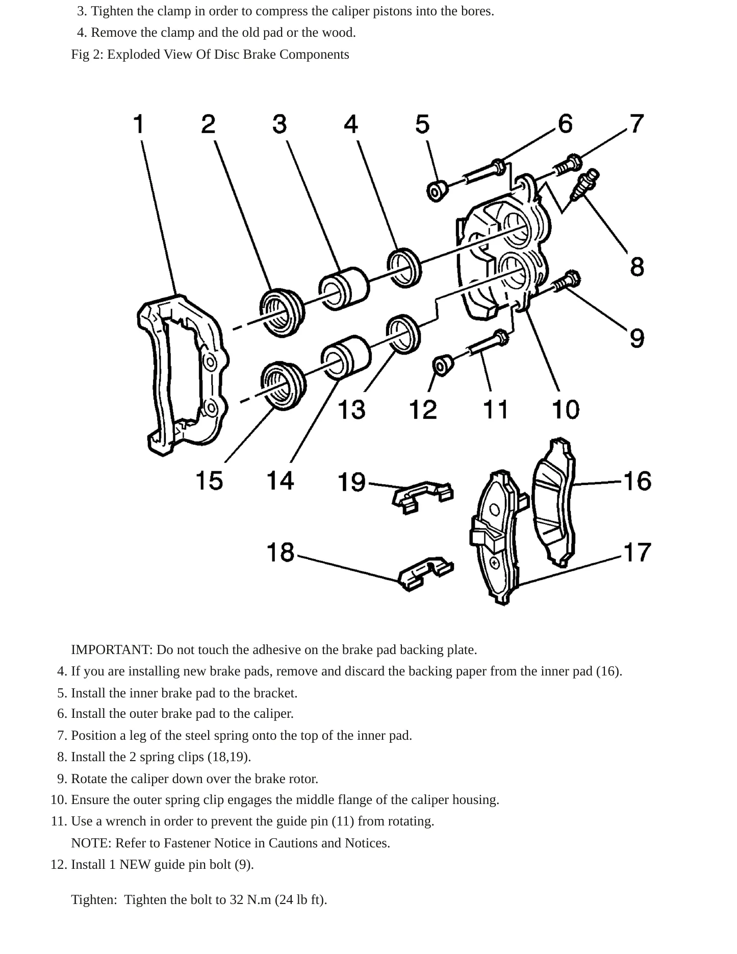 2004 Pontiac GTO Service and Repair Manual preview page 4