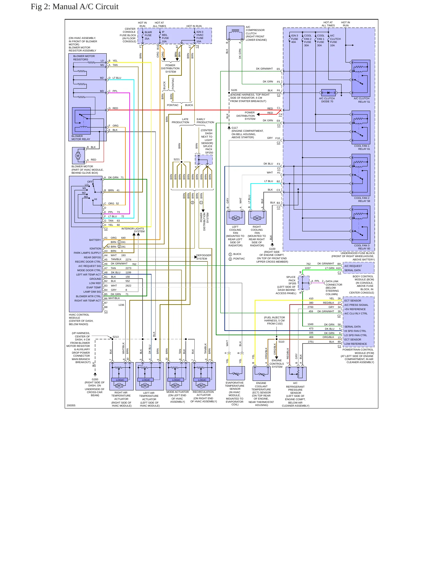 2005 Pontiac Aztek Service and Repair Manual preview page 11
