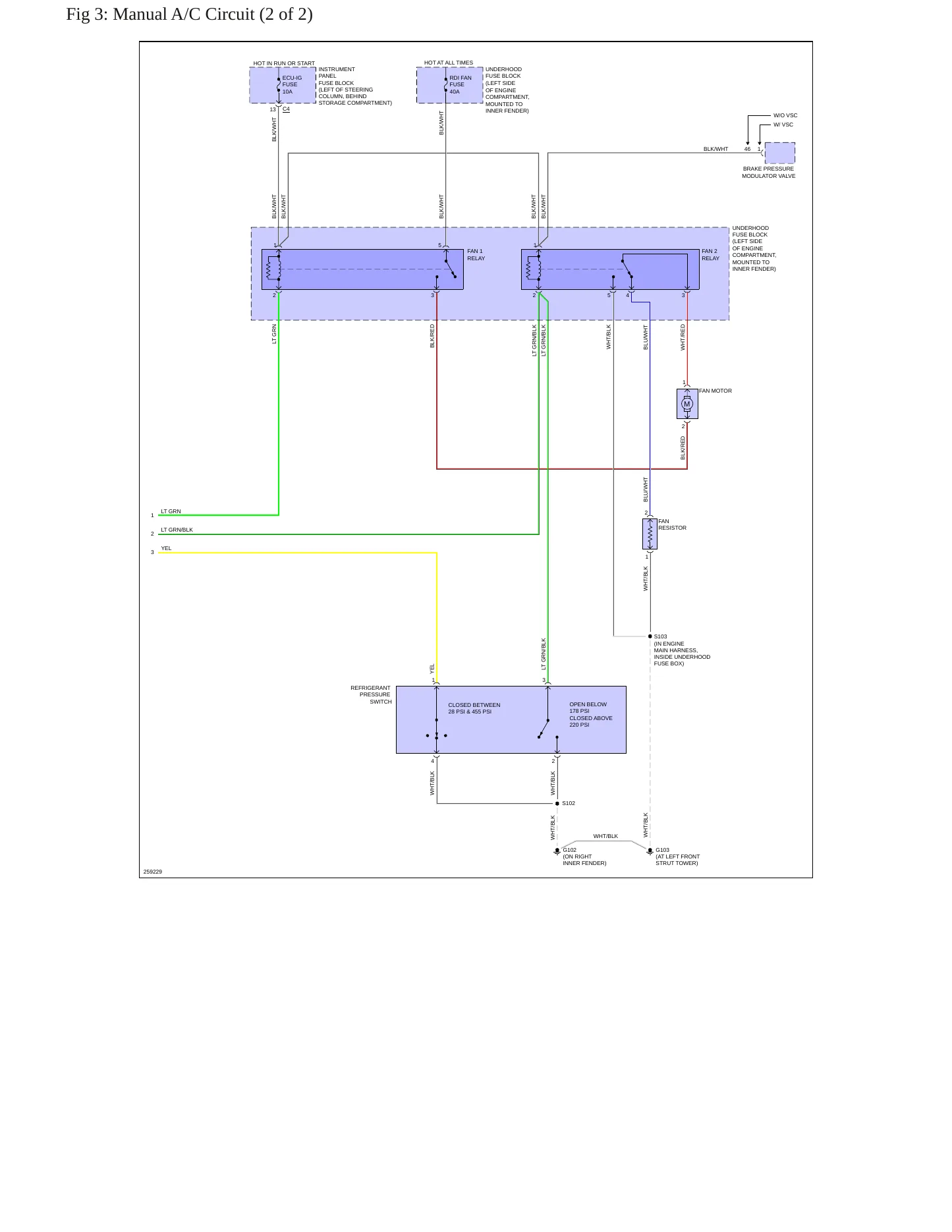 2007 Pontiac Vibe Service and Repair Manual preview page 10
