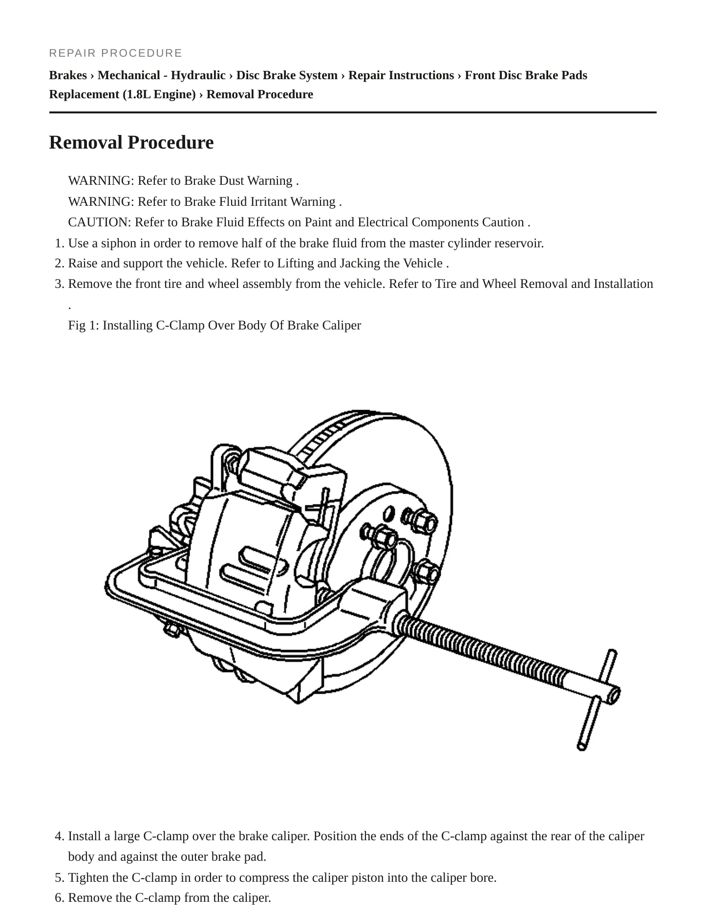 2010 Pontiac Vibe Service and Repair Manual preview page 5