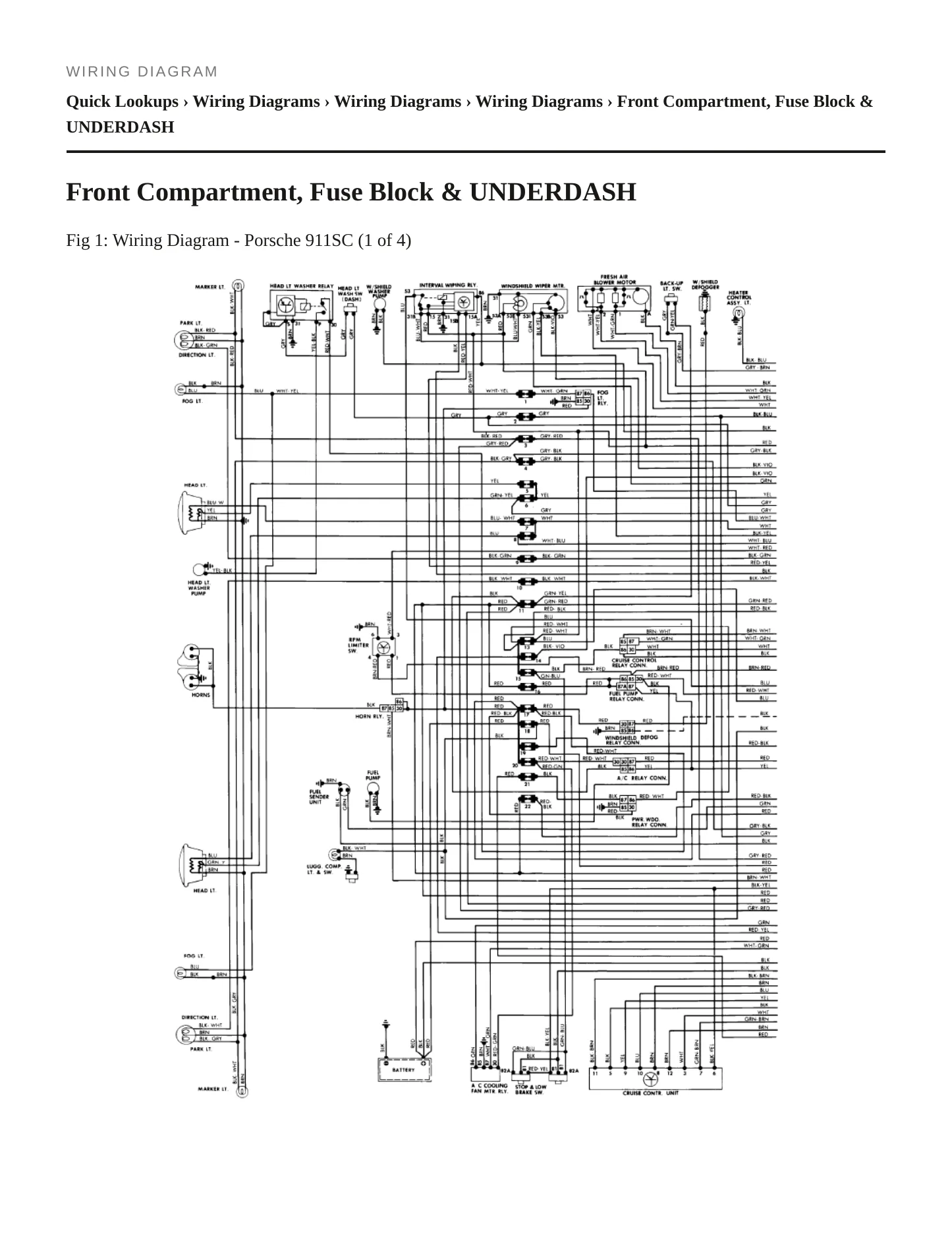 1982 Porsche 911 Service and Repair Manual preview page 5