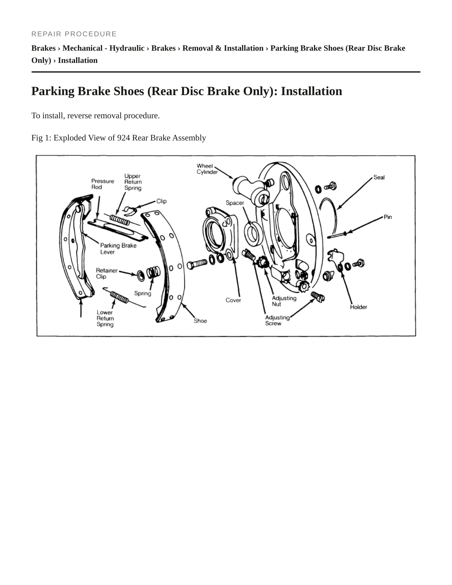 1982 Porsche 928 Service and Repair Manual preview page 3