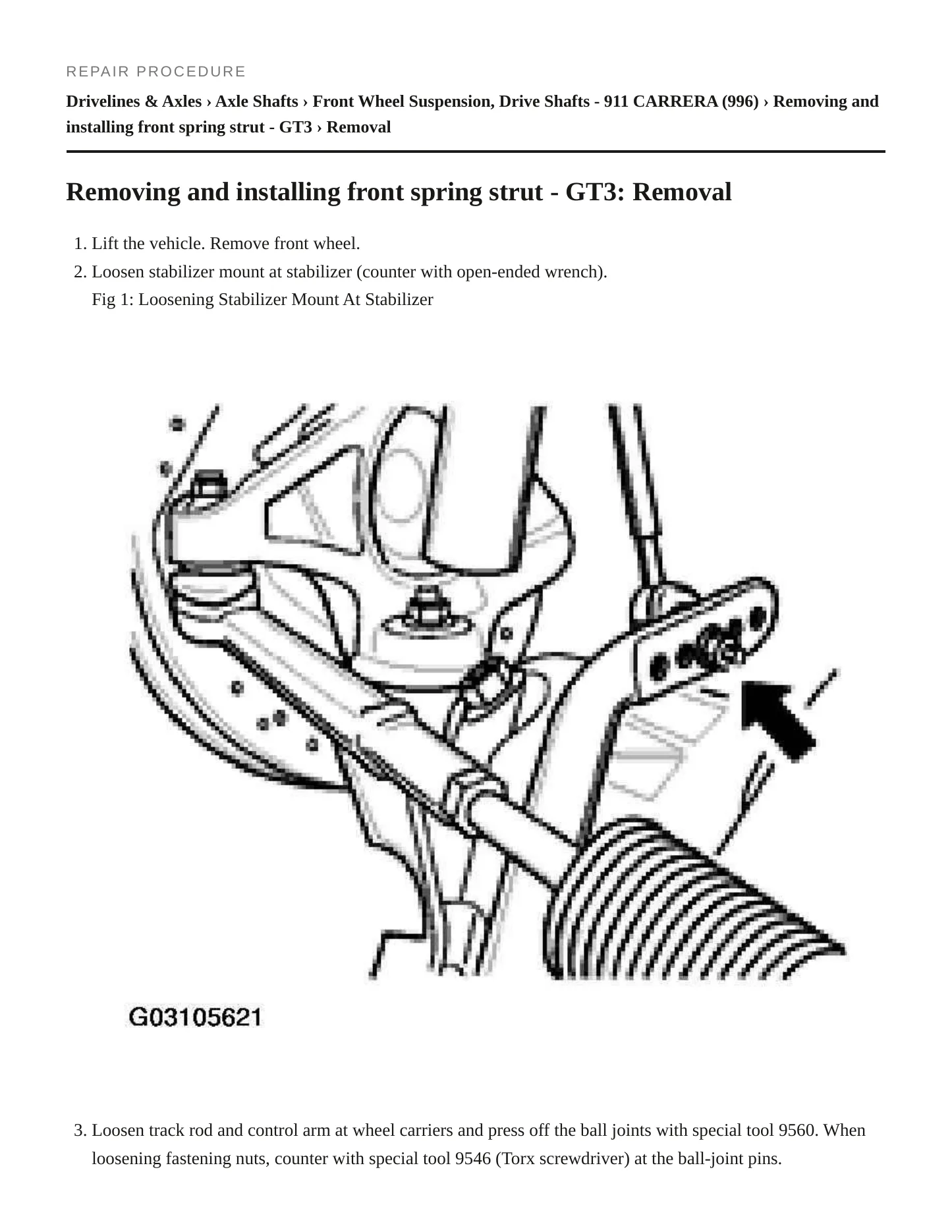 2000 Porsche 911 Service and Repair Manual preview page 3