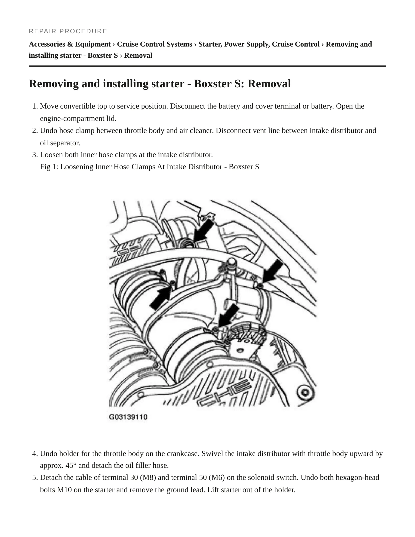 2000 Porsche Boxster Service and Repair Manual preview page 4