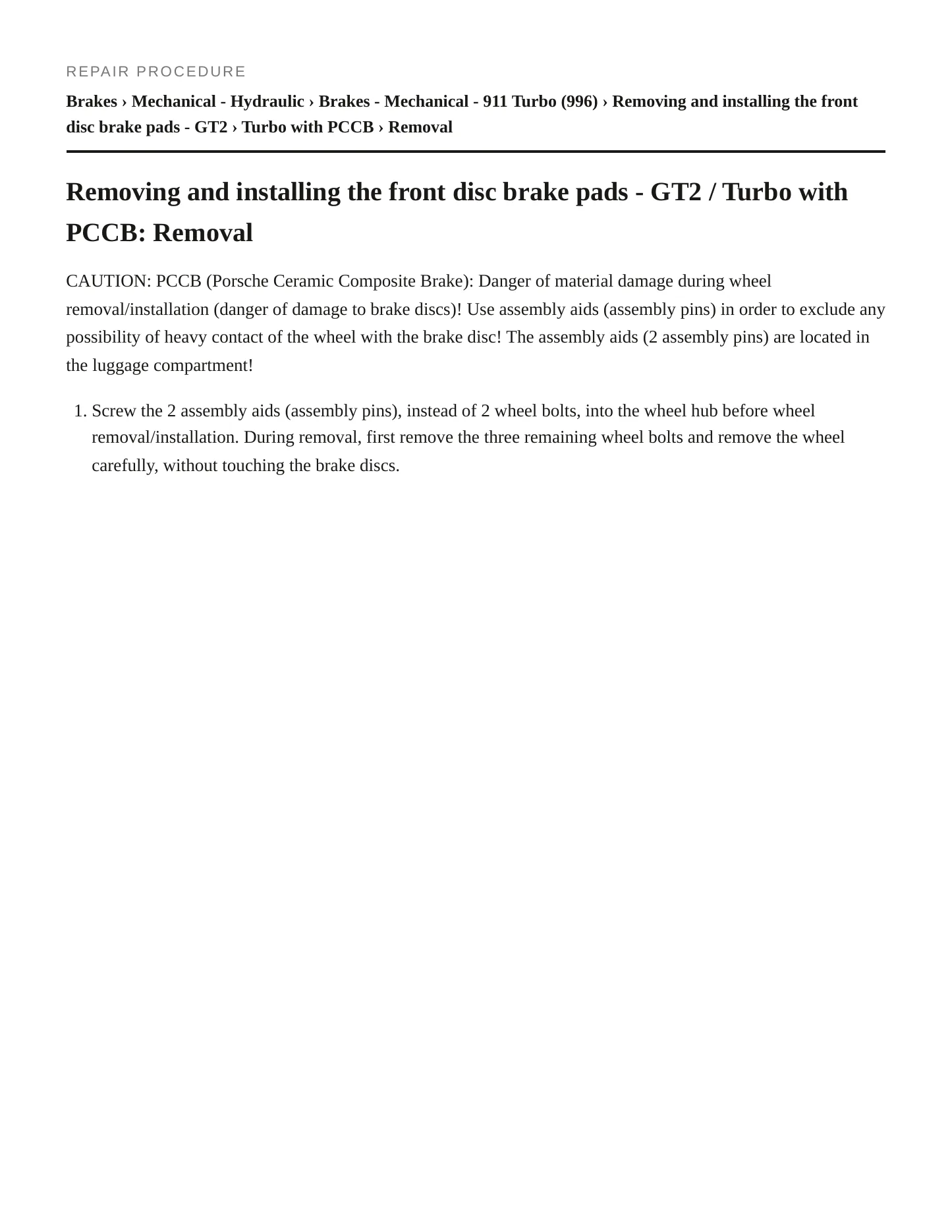 2002 Porsche 911 Service and Repair Manual preview page 4