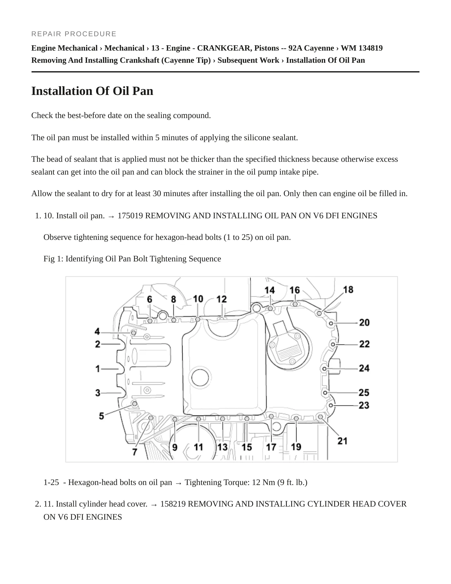 2013 Porsche Cayenne Service and Repair Manual preview page 5