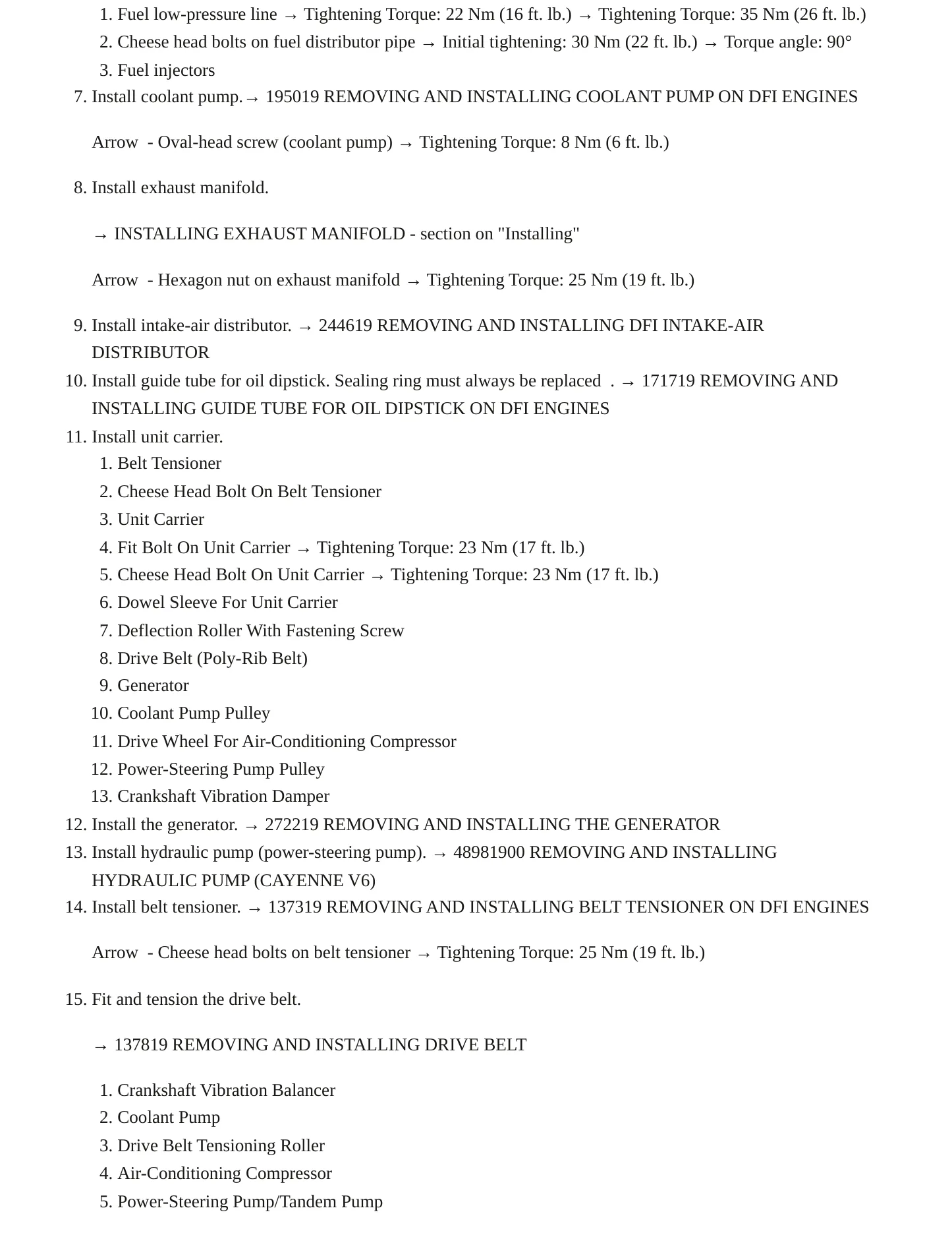 2016 Porsche Cayenne Service and Repair Manual preview page 9