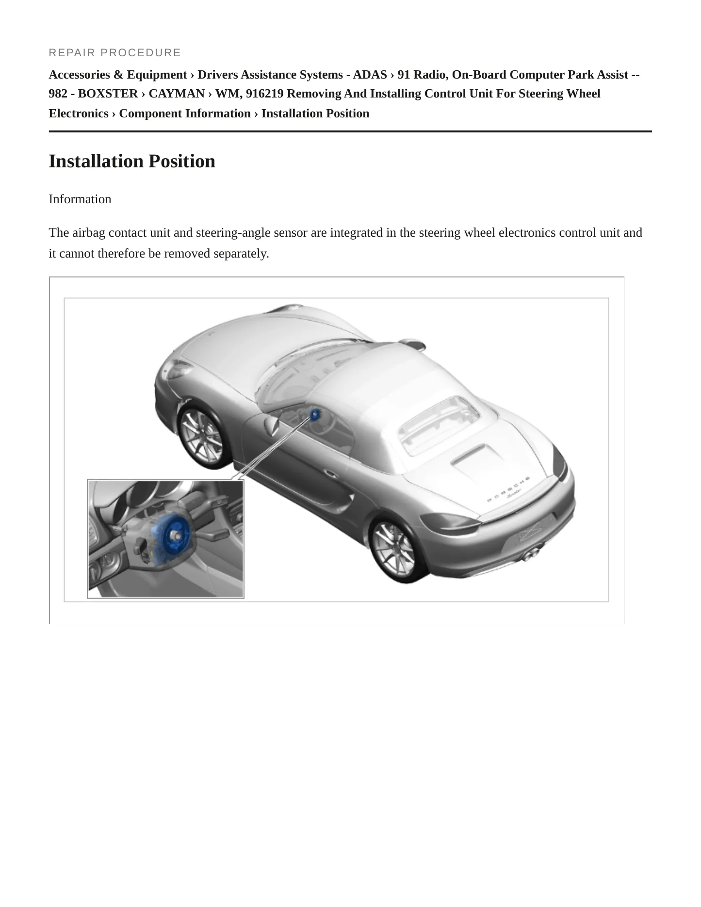 2019 Porsche 718 Cayman Service and Repair Manual preview page 3