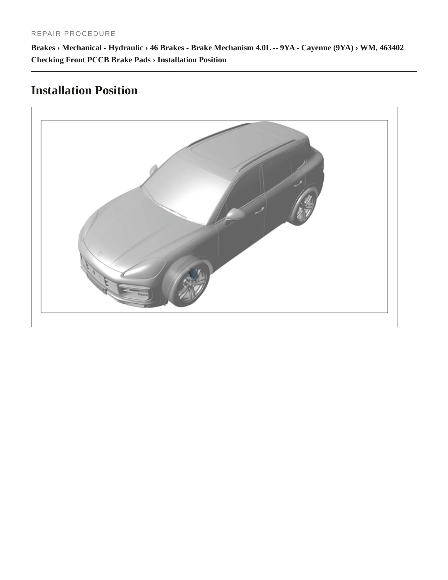 2023 Porsche Cayenne Service and Repair Manual preview page 6