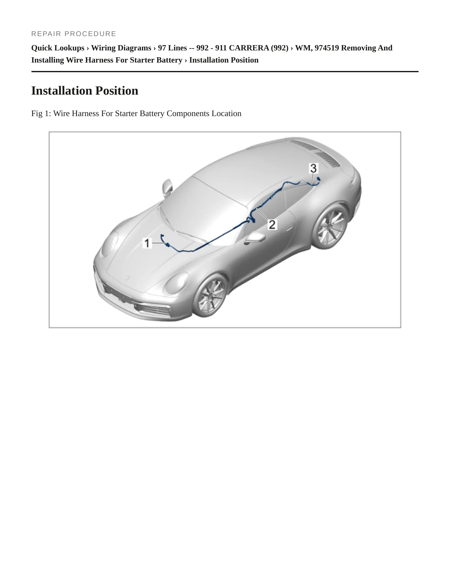 2024 Porsche 911 Service and Repair Manual preview page 3