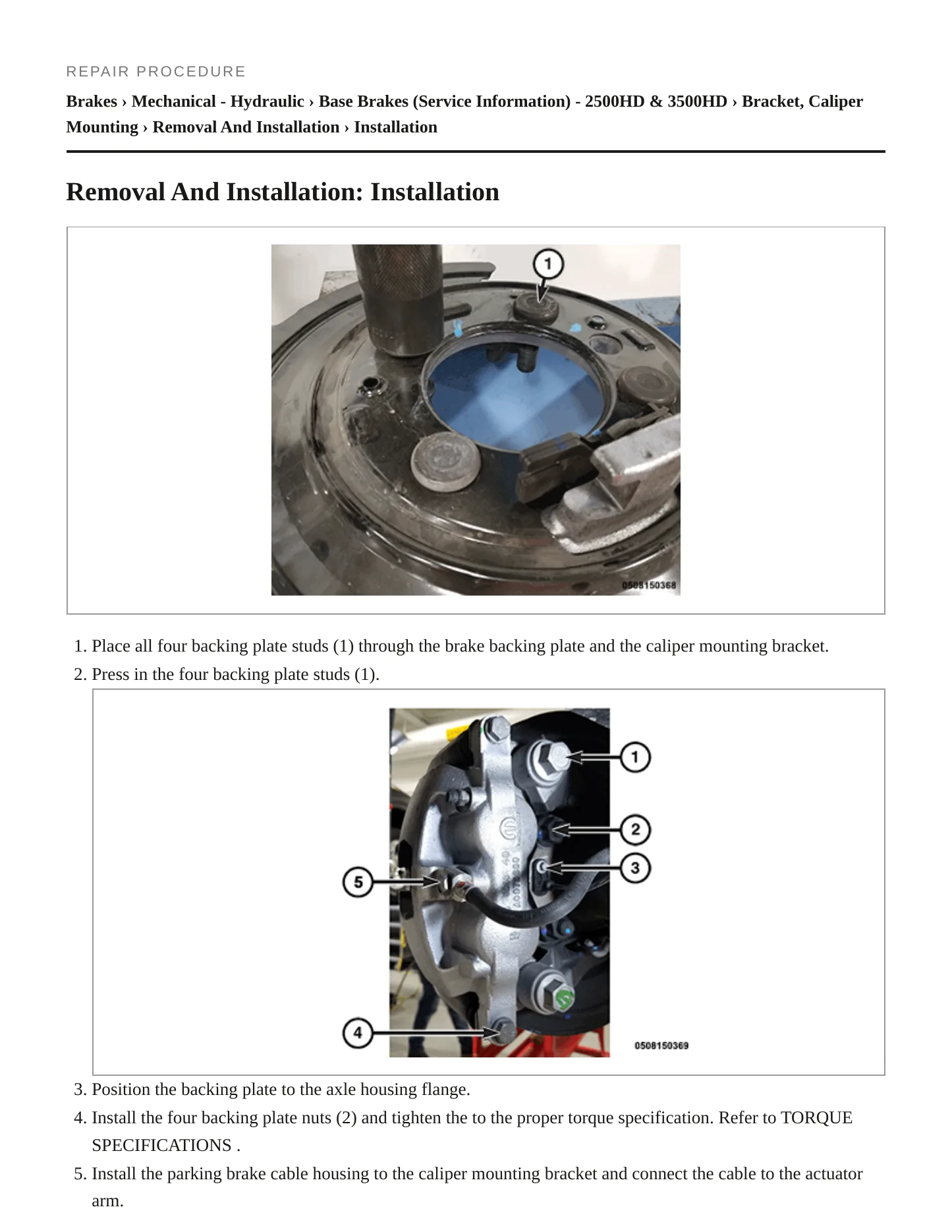 2019 Ram 2500 Service and Repair Manual preview page 5