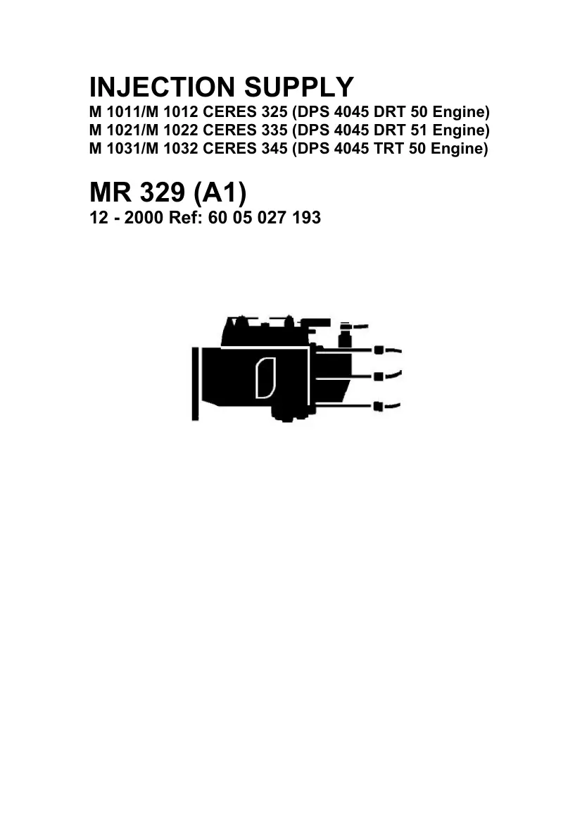 Renault Ceres 325 335 345 355 Tractor Service & Repair Manual preview page 5