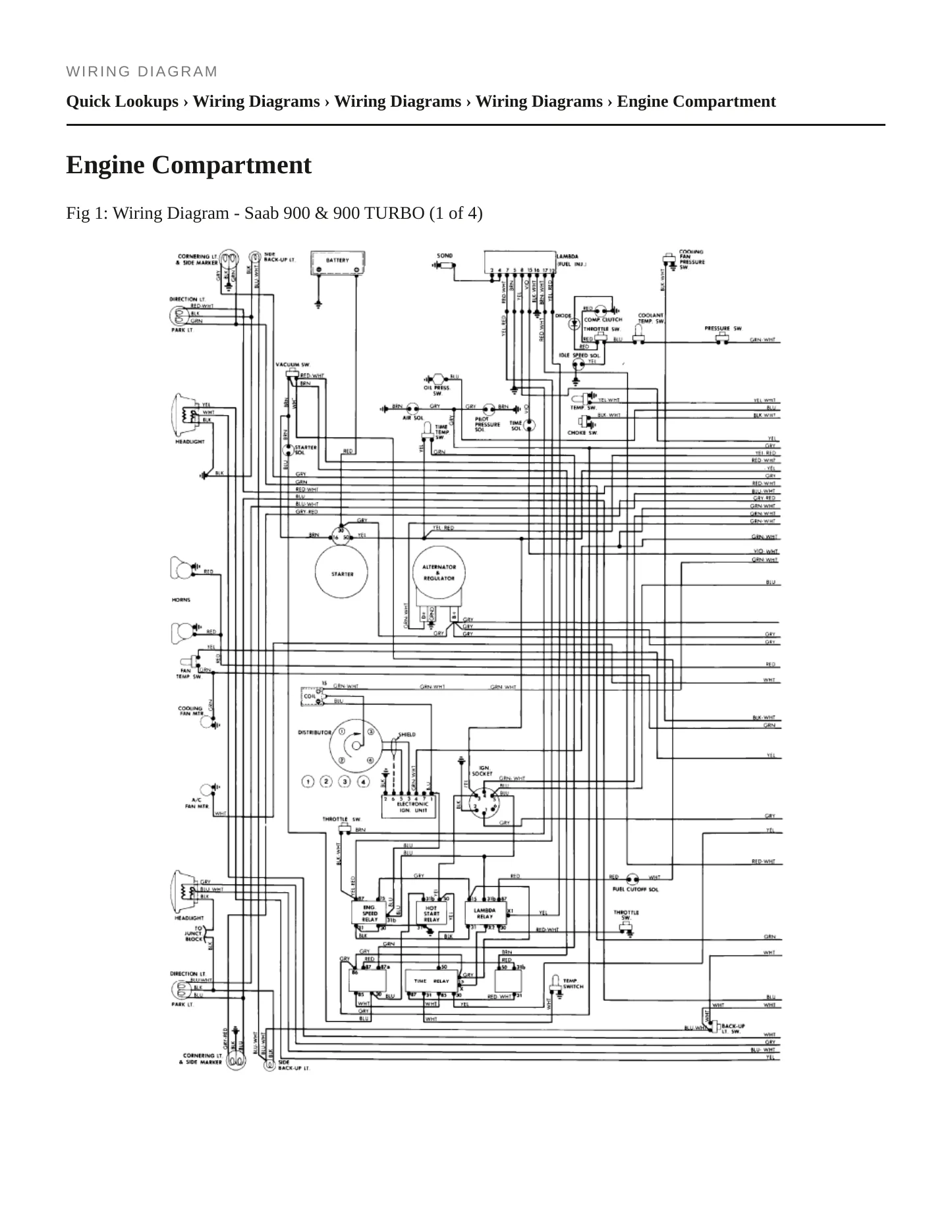 1982 Saab 900 Service and Repair Manual preview page 5