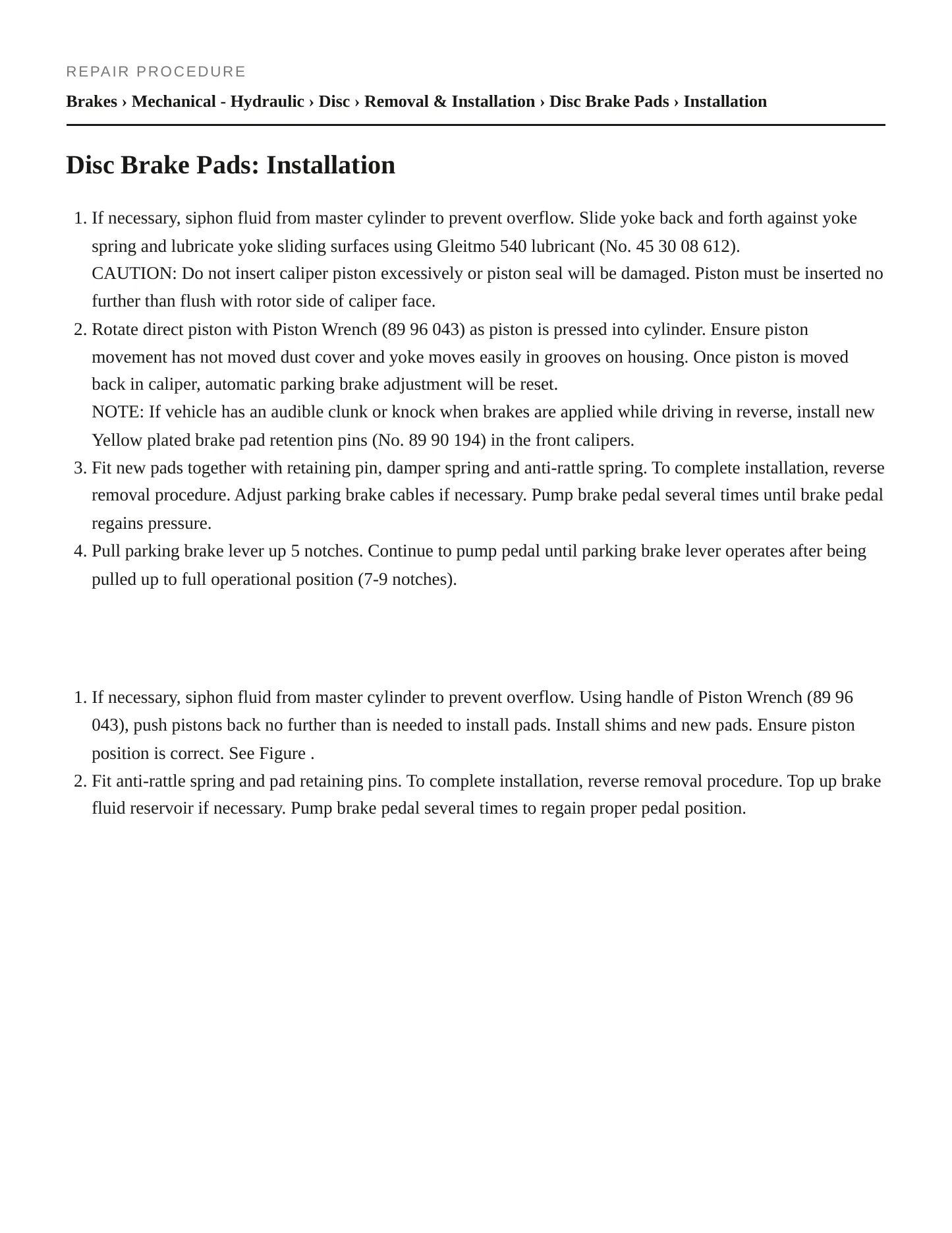 1984 Saab 900 Service and Repair Manual preview page 3
