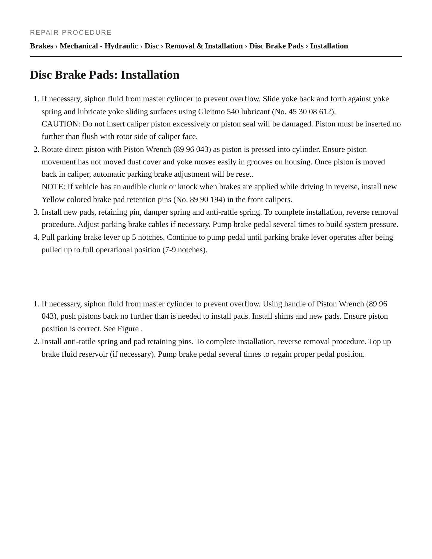 1986 Saab 900 Service and Repair Manual preview page 3