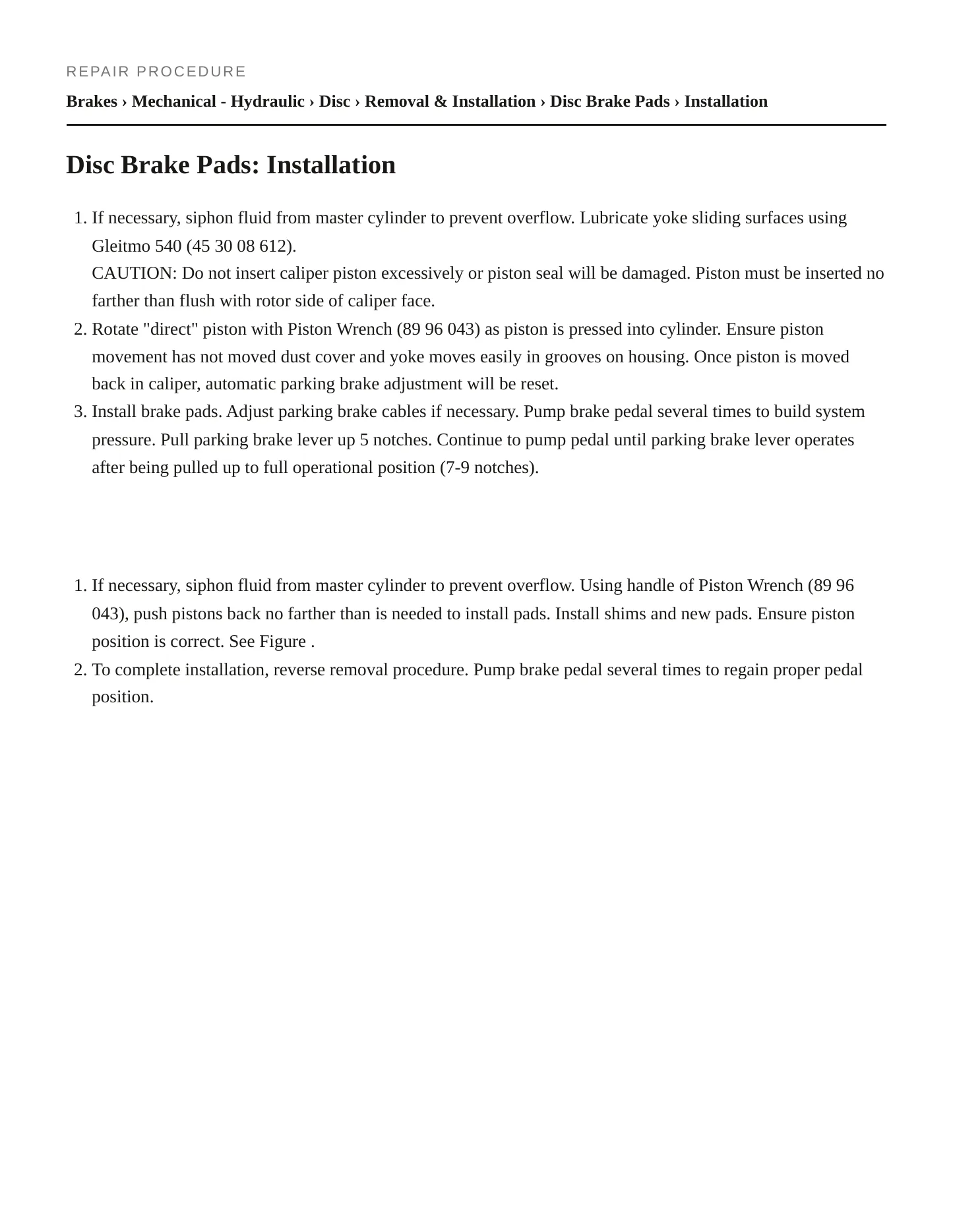1987 Saab 900 Service and Repair Manual preview page 3