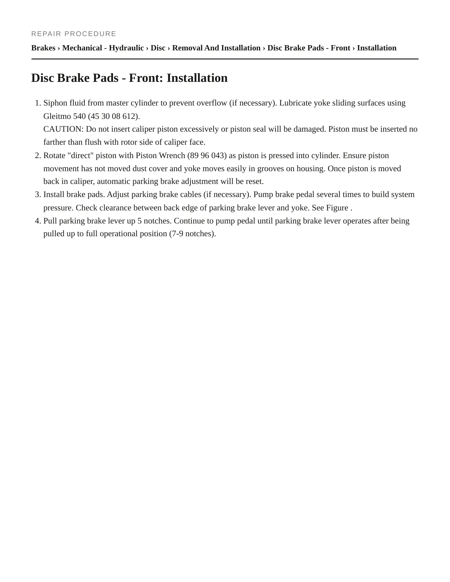 1989 Saab 900 Service and Repair Manual preview page 3