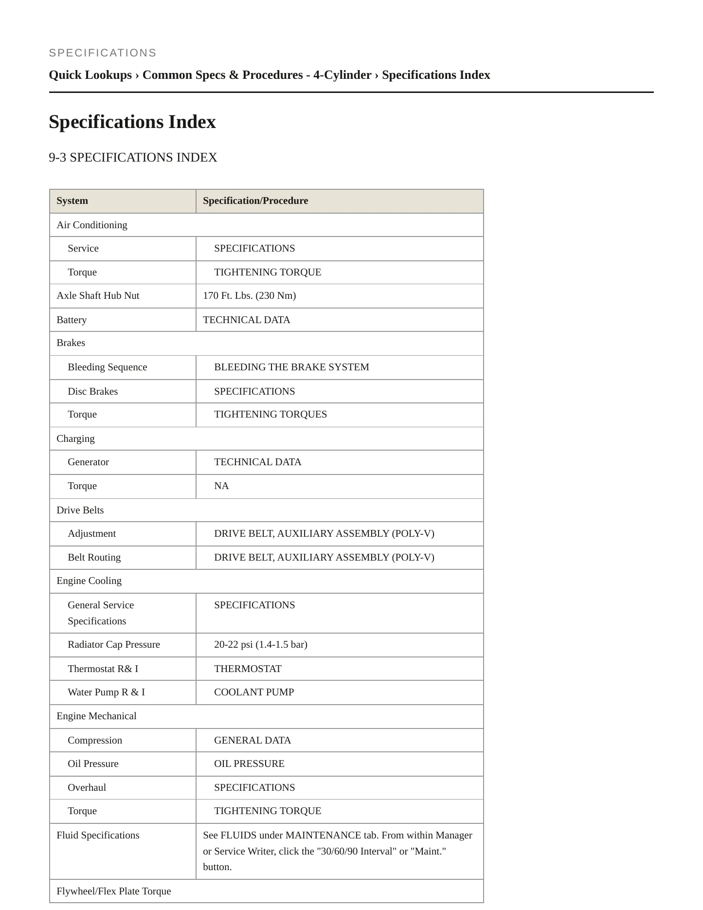 2006 Saab 9-3 Service and Repair Manual preview page 2