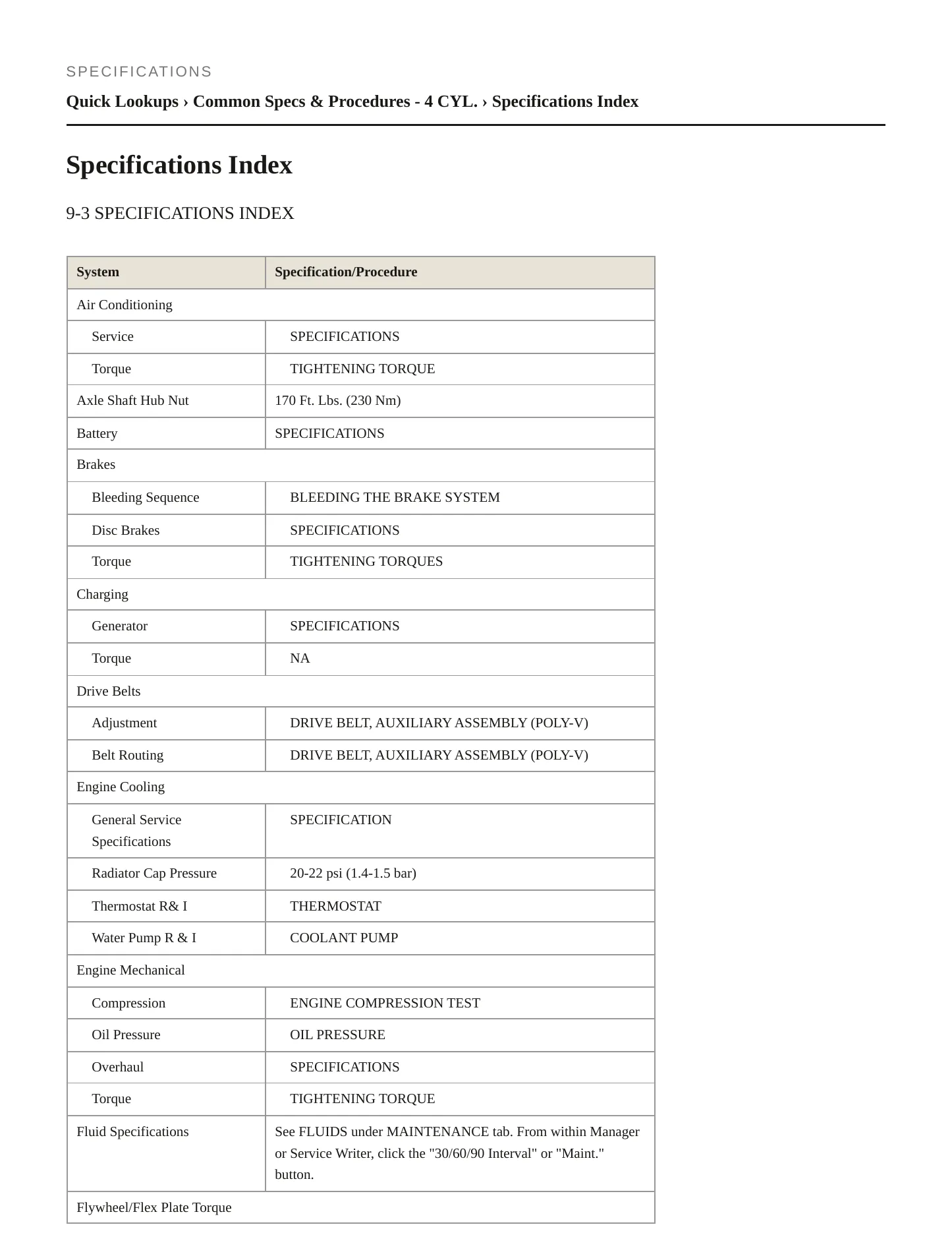2008 Saab 9-3 Service and Repair Manual preview page 2