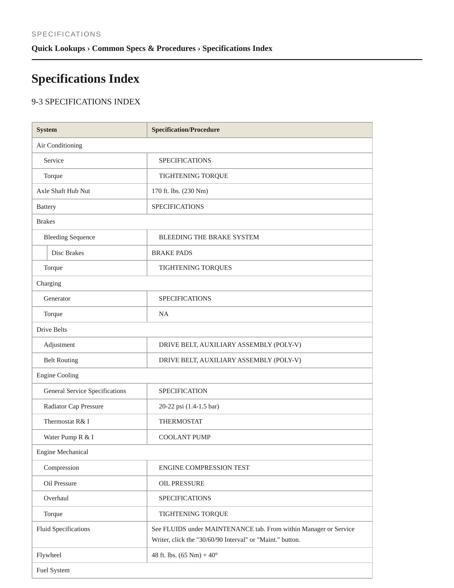 2010 Saab 9-3X Service and Repair Manual preview page 2