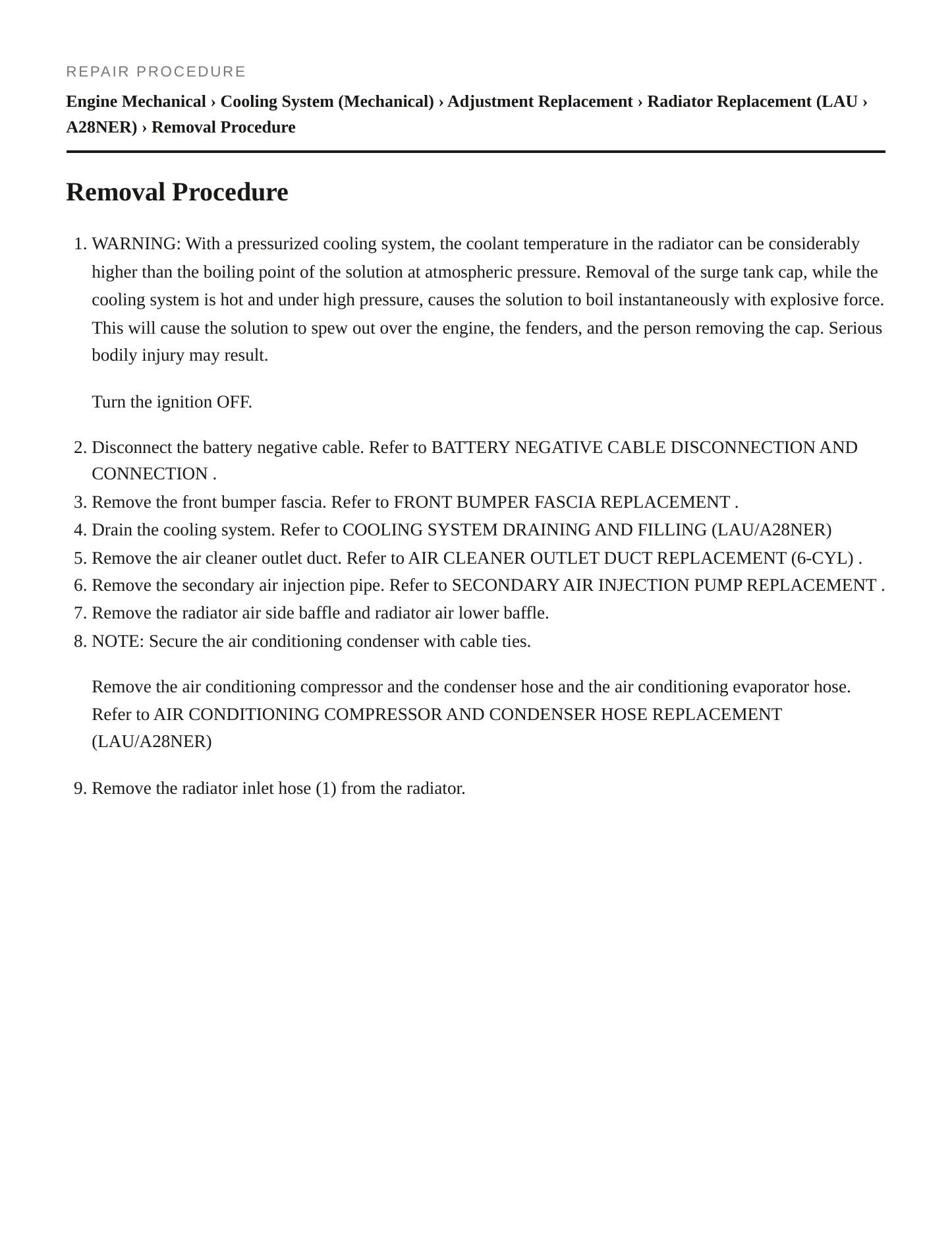 2011 Saab 9-5 Service and Repair Manual preview page 4
