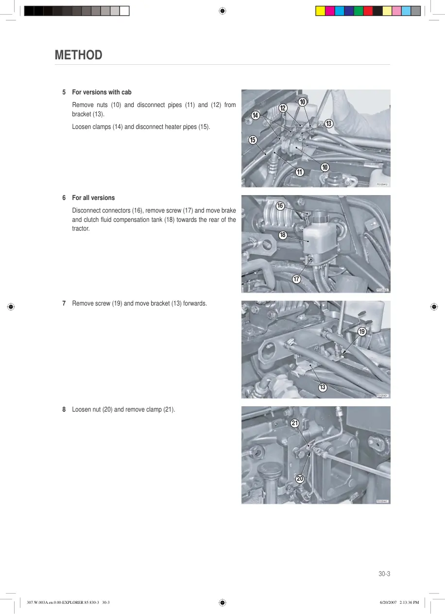Same Explorer 75T 85T 95T TB Tractor Service & Repair Manual preview page 3