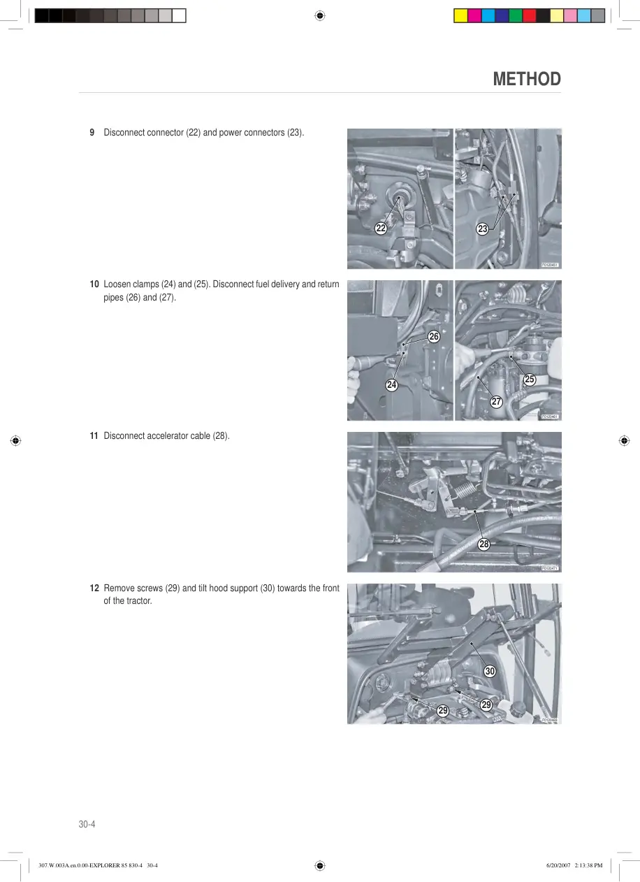 Same Explorer 75T 85T 95T TB Tractor Service & Repair Manual preview page 4