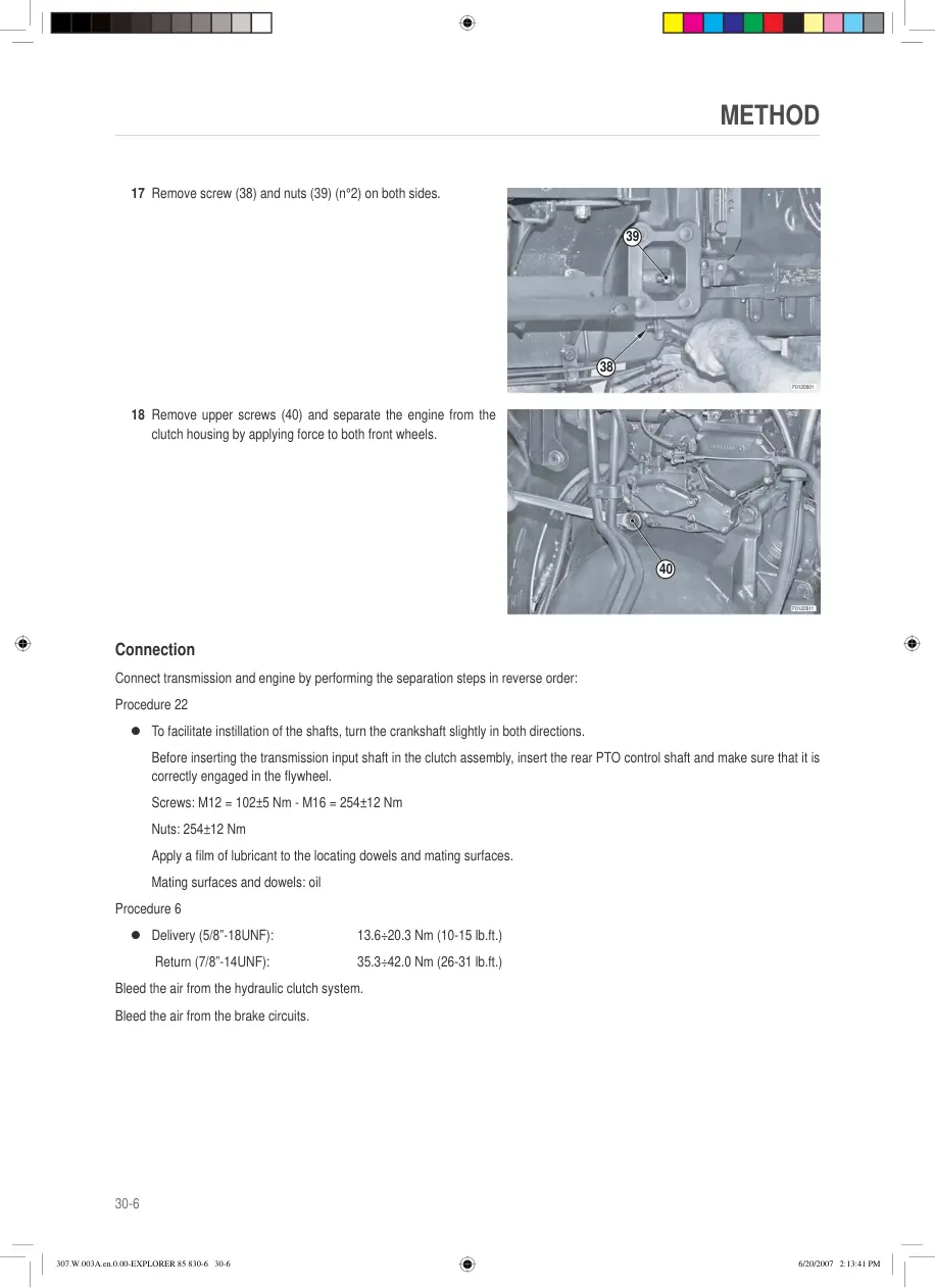 Same Explorer 75T 85T 95T TB Tractor Service & Repair Manual preview page 6