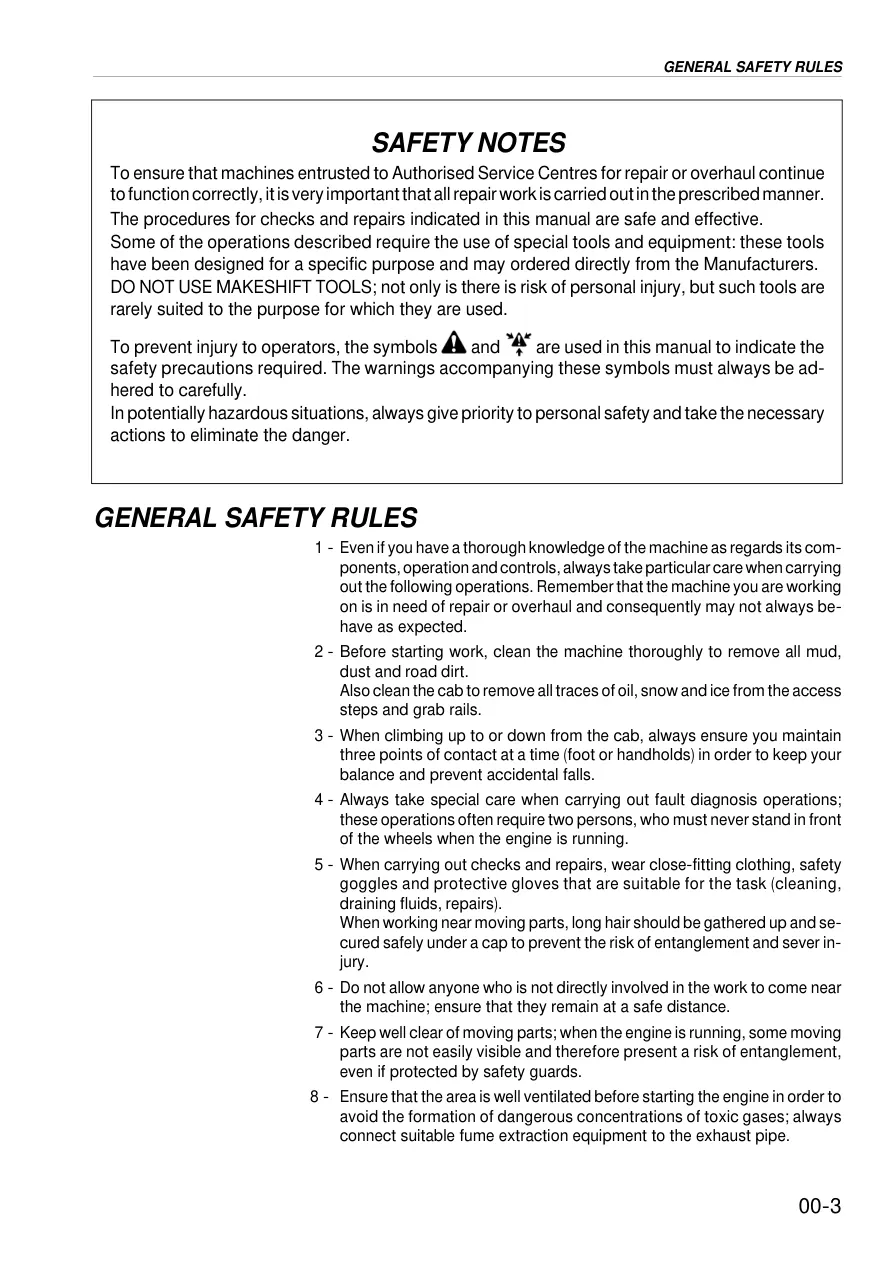 Same Explorer 95 Tractor Service & Repair Manual preview page 5