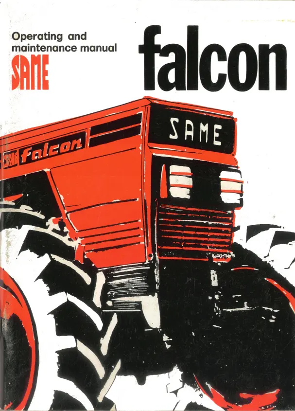 Same Falcon Tractor Service & Repair Manual preview page 1