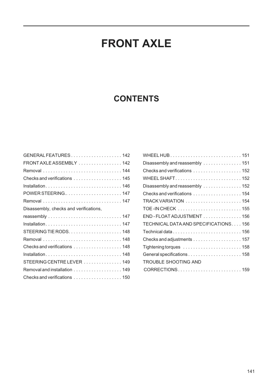 Same Laser 110 130 150 Tractor Service & Repair Manual preview page 1