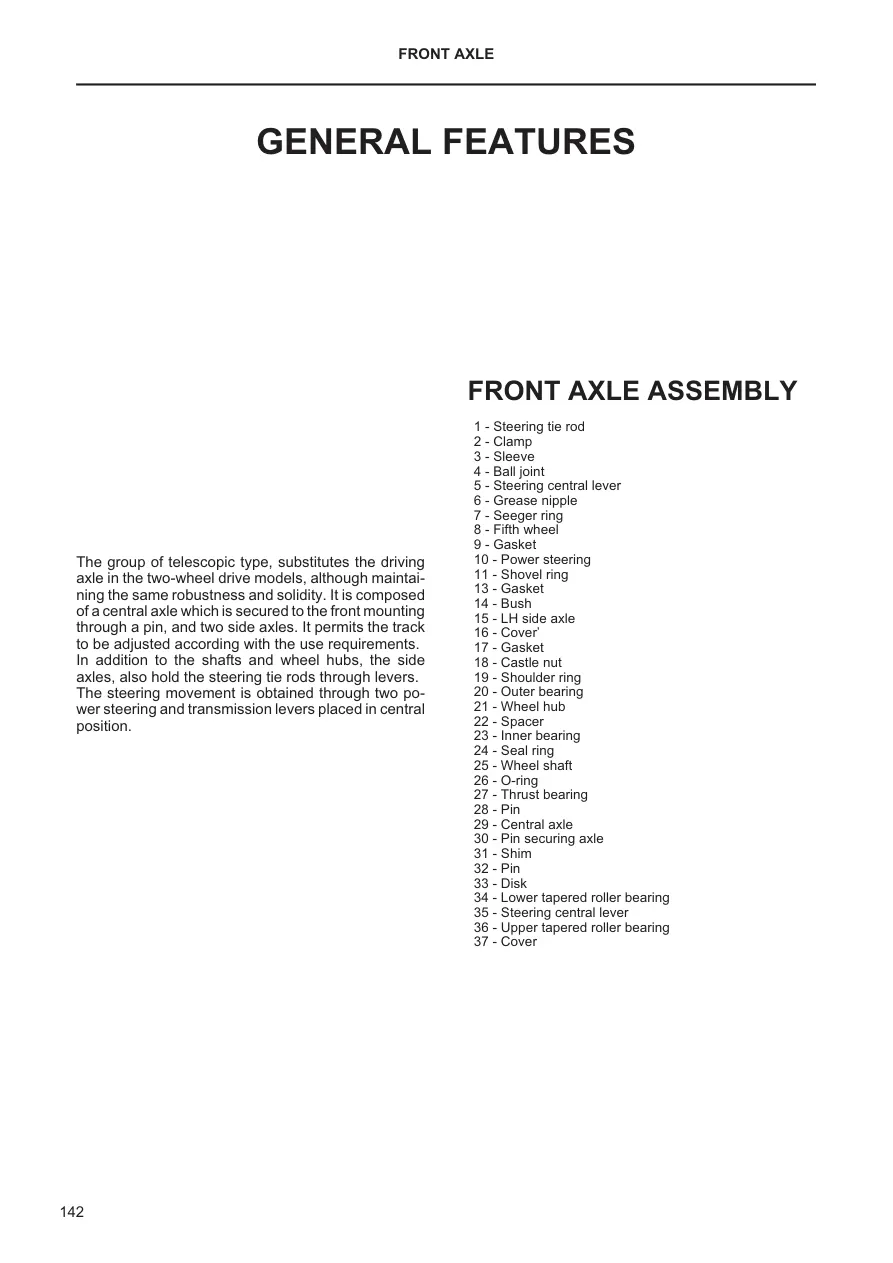 Same Laser 110 130 150 Tractor Service & Repair Manual preview page 2
