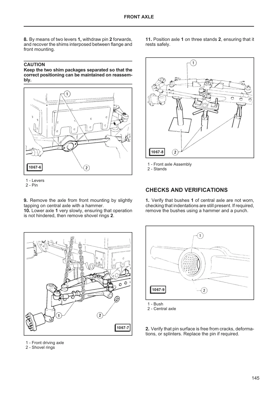 Same Laser 110 130 150 Tractor Service & Repair Manual preview page 5