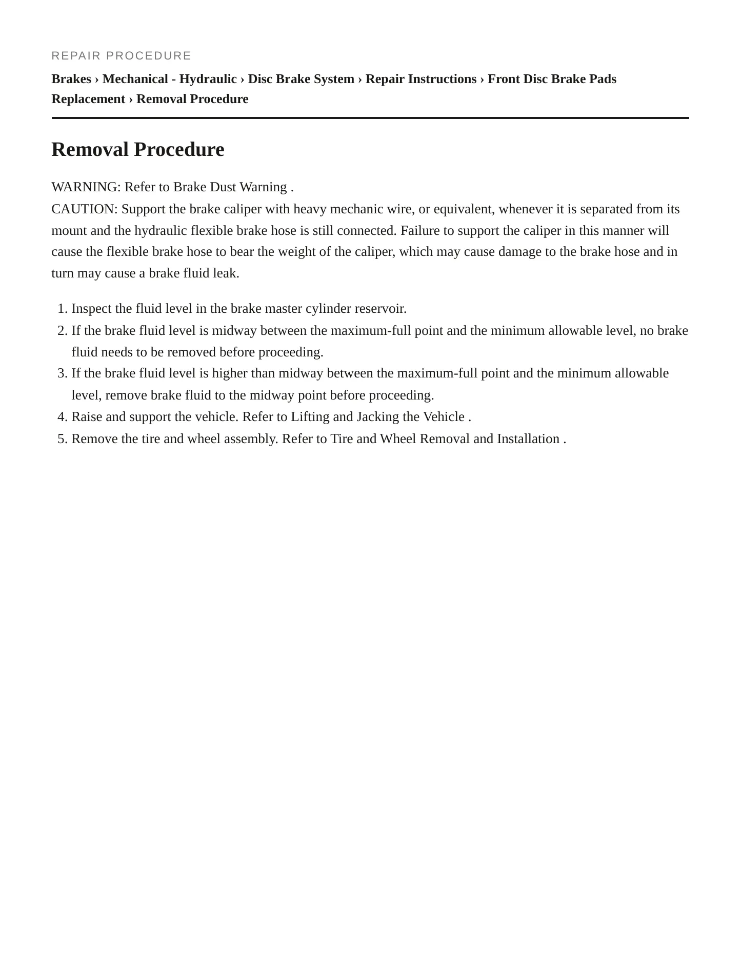 2009 Saturn Vue Service and Repair Manual preview page 6