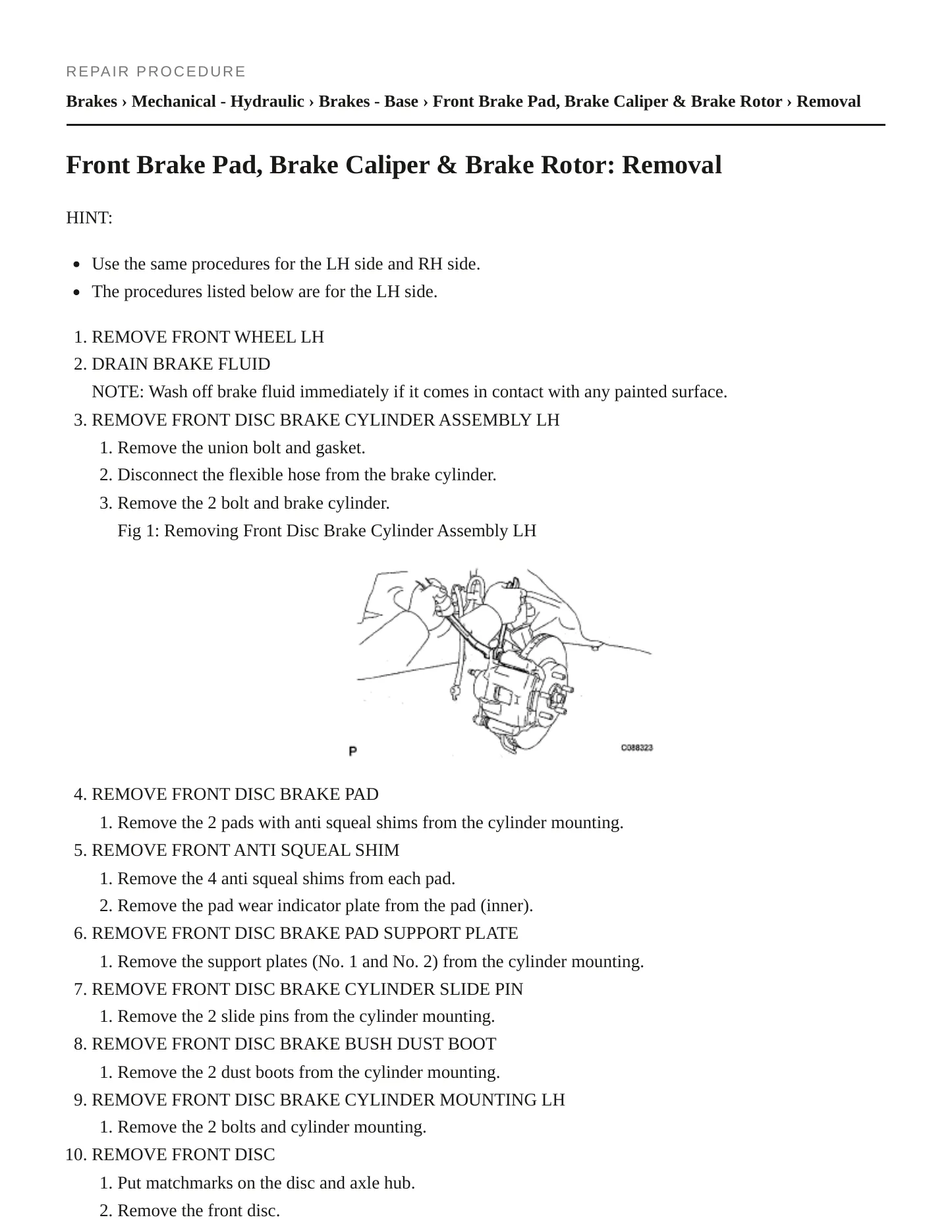 2009 Scion tC service manual page 4