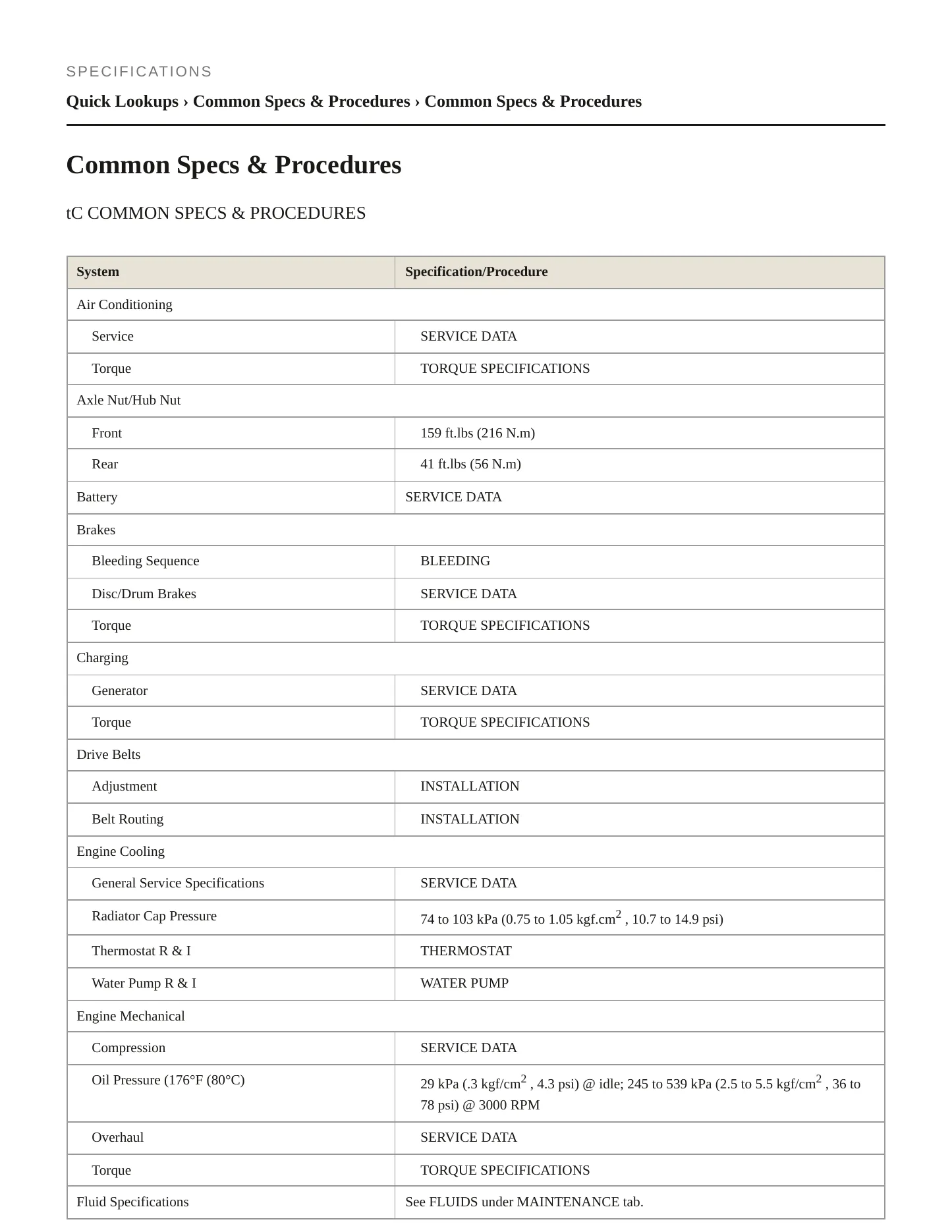 2010 Scion tC service manual page 2