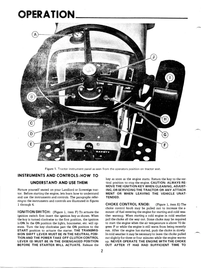 Simplicity 3415S 3410S tractor Operator's Manual preview page 4