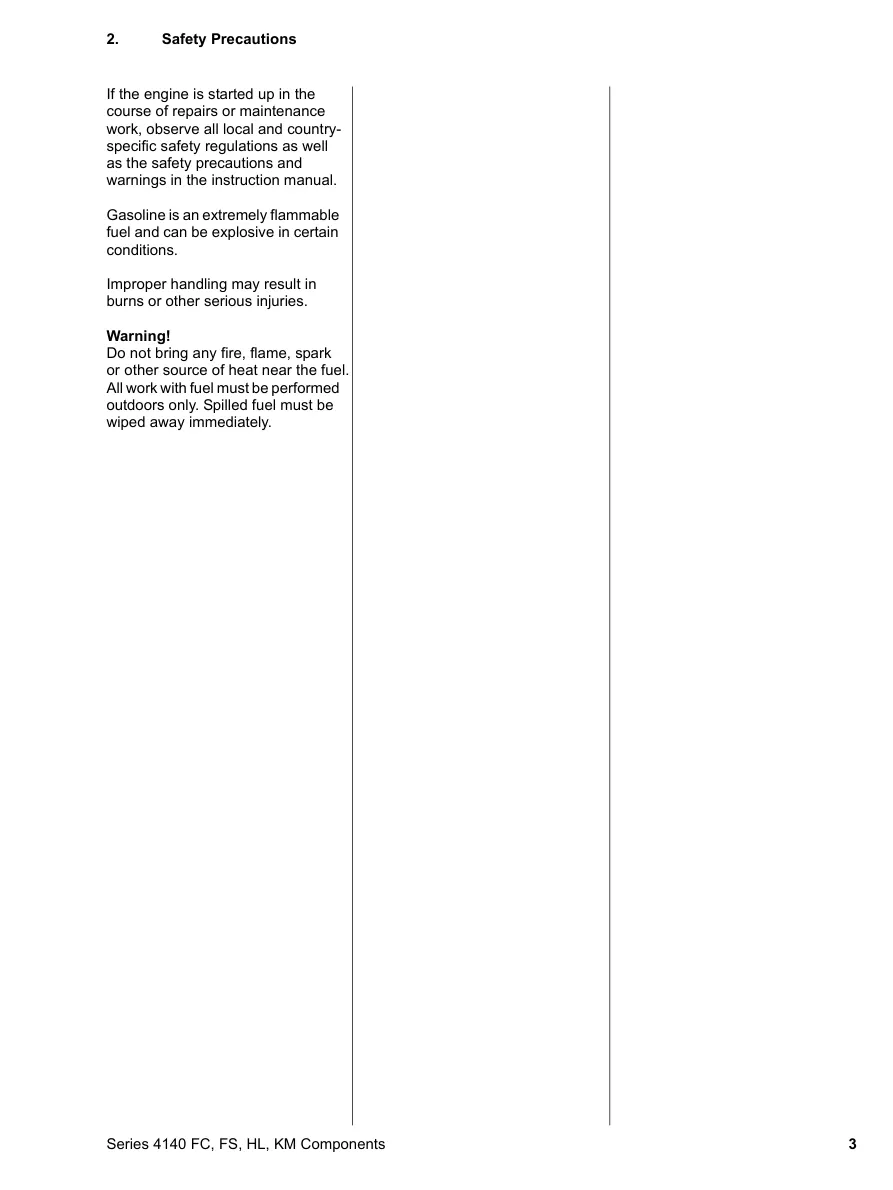 Stihl fs45 fs46 fs55 fc55 hl45 km55 Machine Service & Repair Manual preview page 4