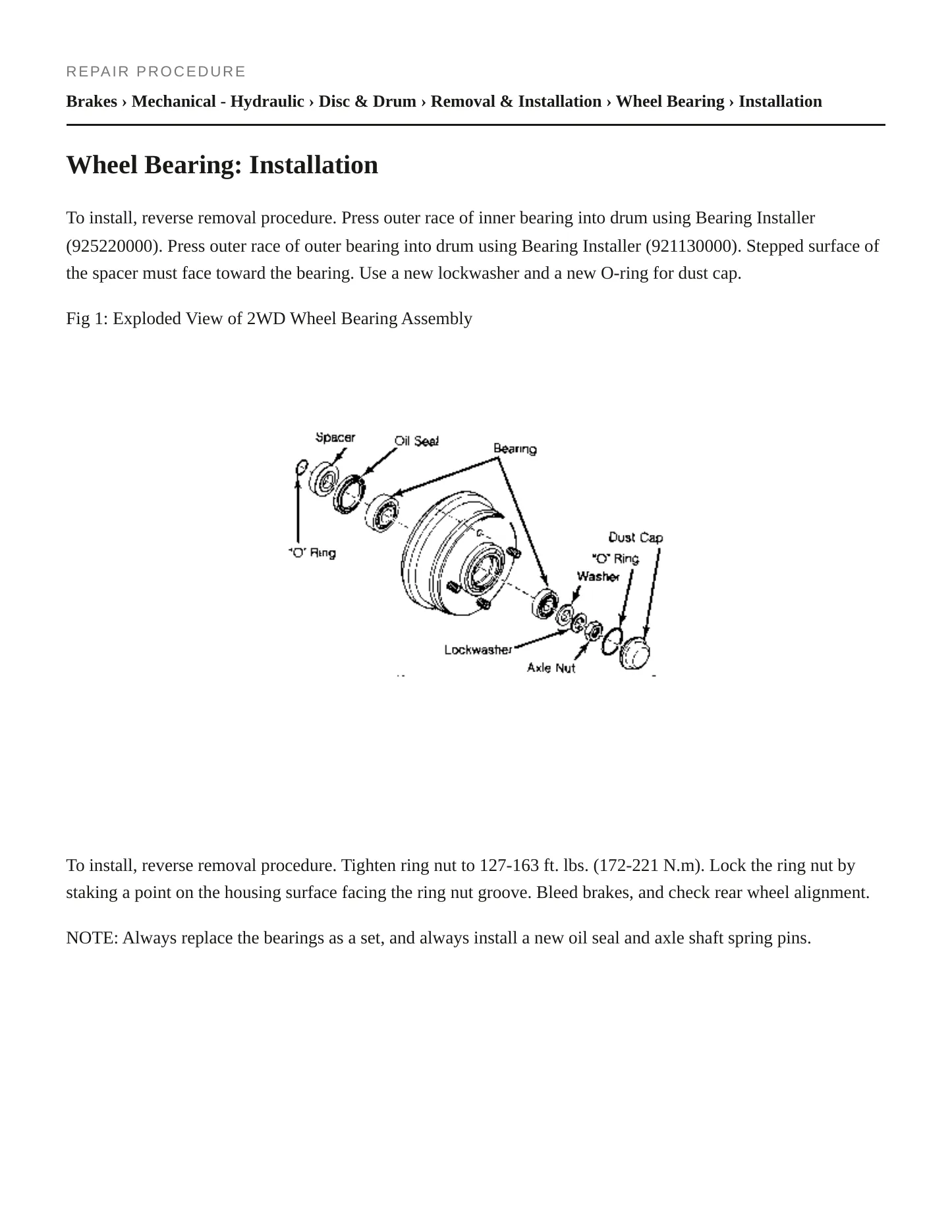 1983 Subaru GL service manual page 3