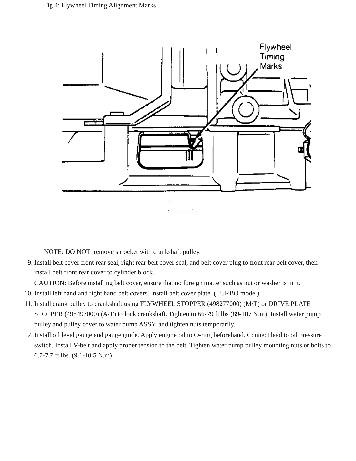 1987 Subaru GL-10 Service and Repair Manual preview page 7