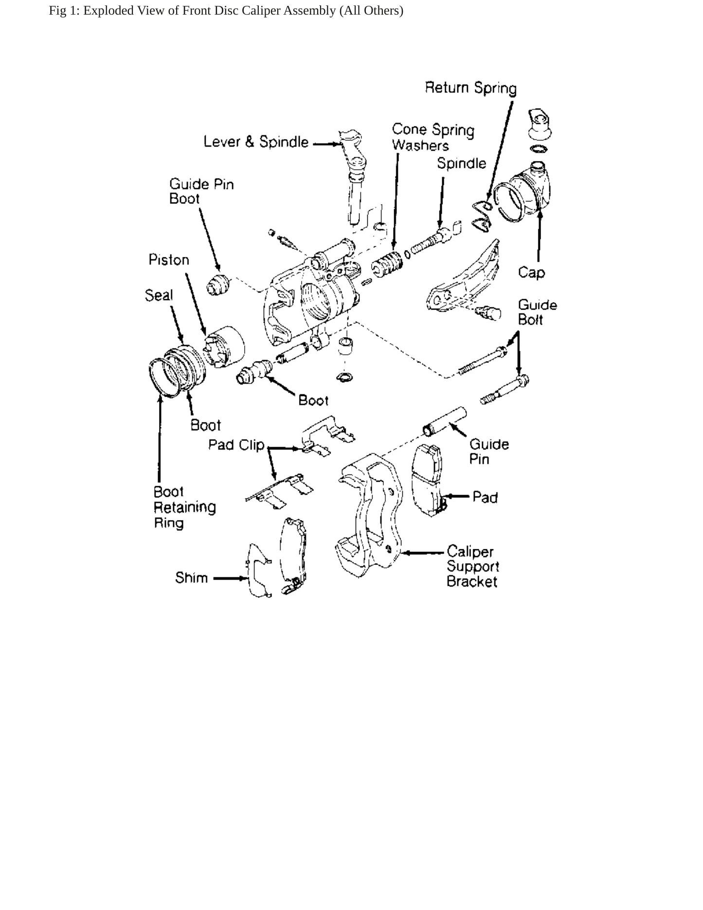 1989 Subaru Justy Service and Repair Manual preview page 5