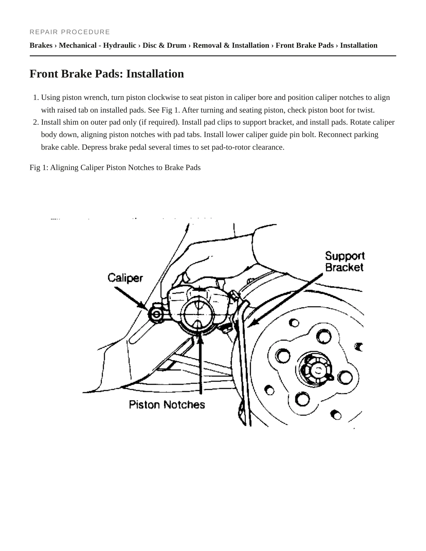 1991 Subaru Loyale Service and Repair Manual preview page 4