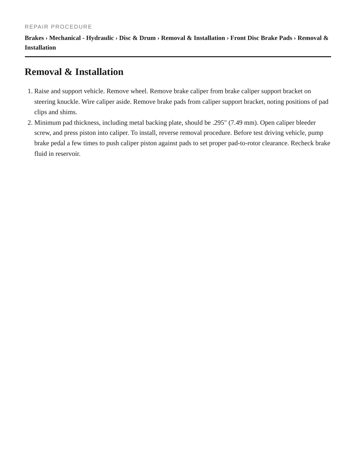 1994 Subaru Impreza Service and Repair Manual preview page 3