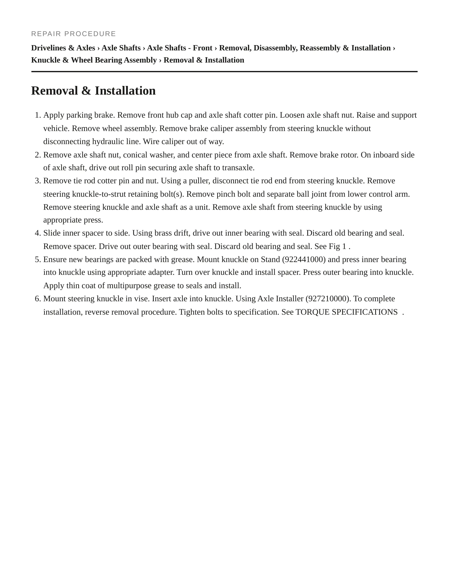 1994 Subaru Justy Service and Repair Manual preview page 3