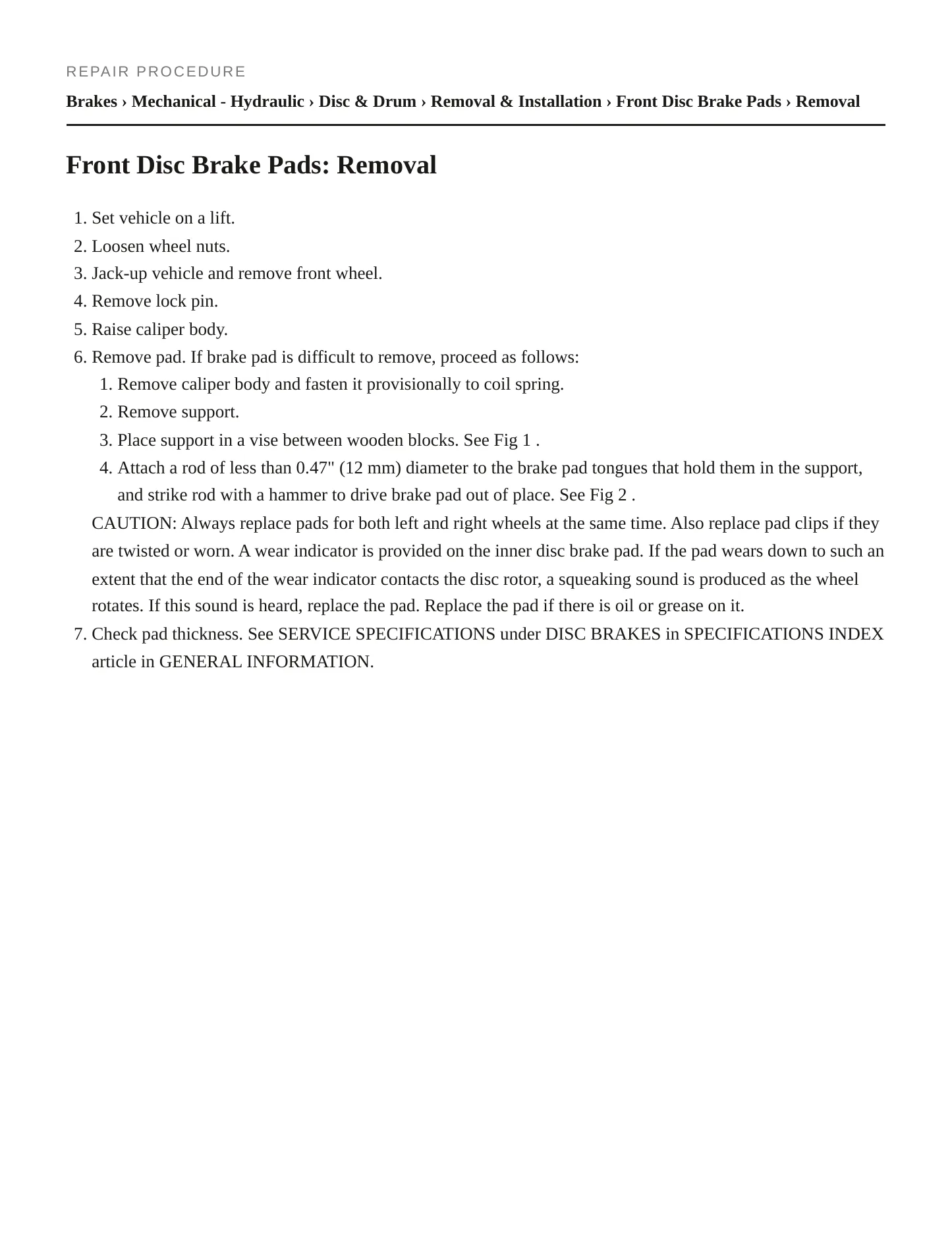 2003 Subaru Legacy Service and Repair Manual preview page 3